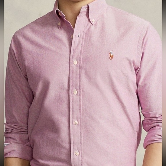 Ralph Lauren Other - Ralph Lauren Men's Pink Button-Down Shirt
